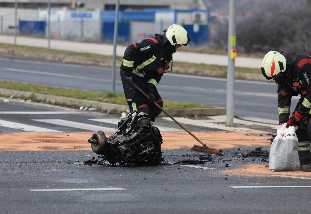 Velika Gorica: Automobilom sletio s ceste pa udario u stup