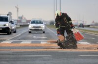 Velika Gorica: Automobilom sletio s ceste pa udario u stup