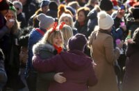 Doček Nove godine u podne u centru Fužina