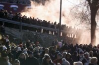 Doček Nove godine u podne u centru Fužina