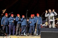 Doček Nove godine u podne u centru Fužina