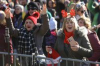 Doček Nove godine u podne u centru Fužina