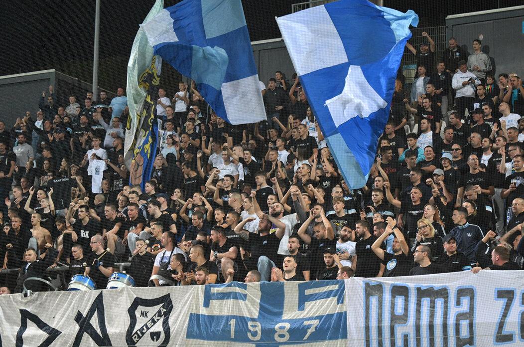 nk rijeka tribine utakmica