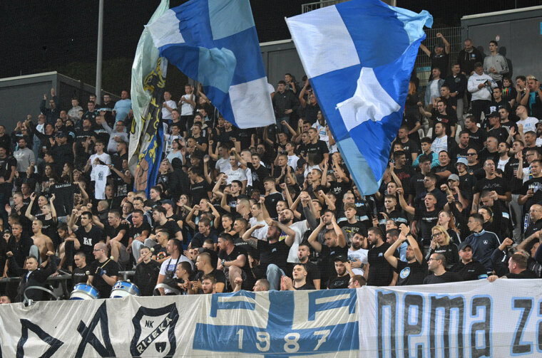 nk rijeka tribine utakmica