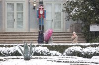 Opatija i okolica prekriveni su snijegom koji pada od jutarnjih sati