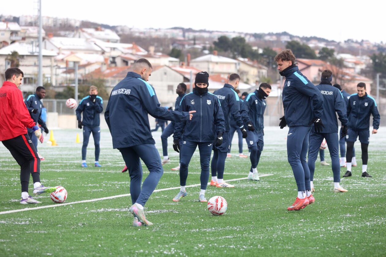 Nogometaši Rijeke počeli s pripremama za drugi dio sezone