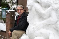 Zagreb:  Erotska skulptura od snijega