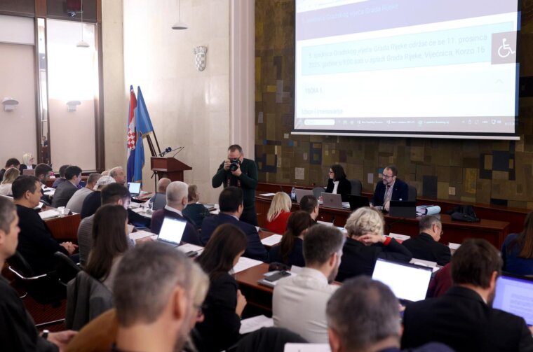 Gradsko vijeće Rijeke održalo je 5. sjednicu u tekućem mandatu Gradsko vijeće Rijeke održalo je 5. sjednicu u tekućem mandatu