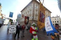 Rijeka: Parada karnevalskih zastava i predaja gradskog ključa maškarama