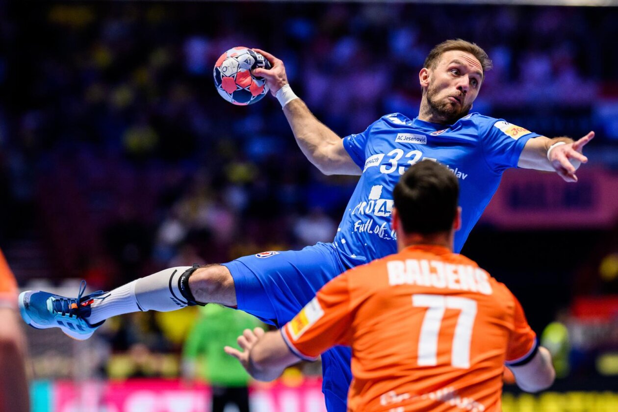 Malmö: EHF Europsko rukometno prvenstvo 2026., Hrvatska – Nizozemska