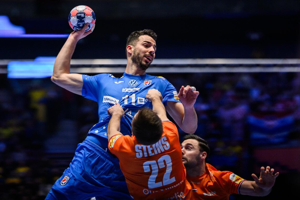 Malmö: EHF Europsko rukometno prvenstvo 2026., Hrvatska – Nizozemska