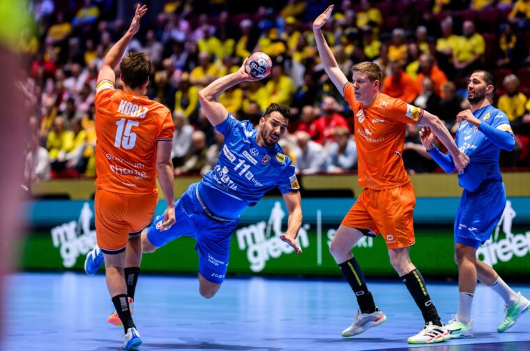Malmö: EHF Europsko rukometno prvenstvo 2026., Hrvatska – Nizozemska