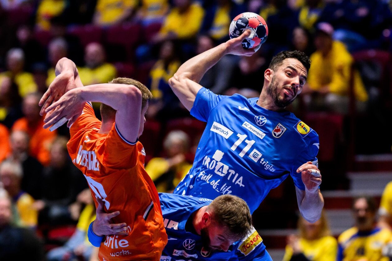Malmö: EHF Europsko rukometno prvenstvo 2026., Hrvatska – Nizozemska