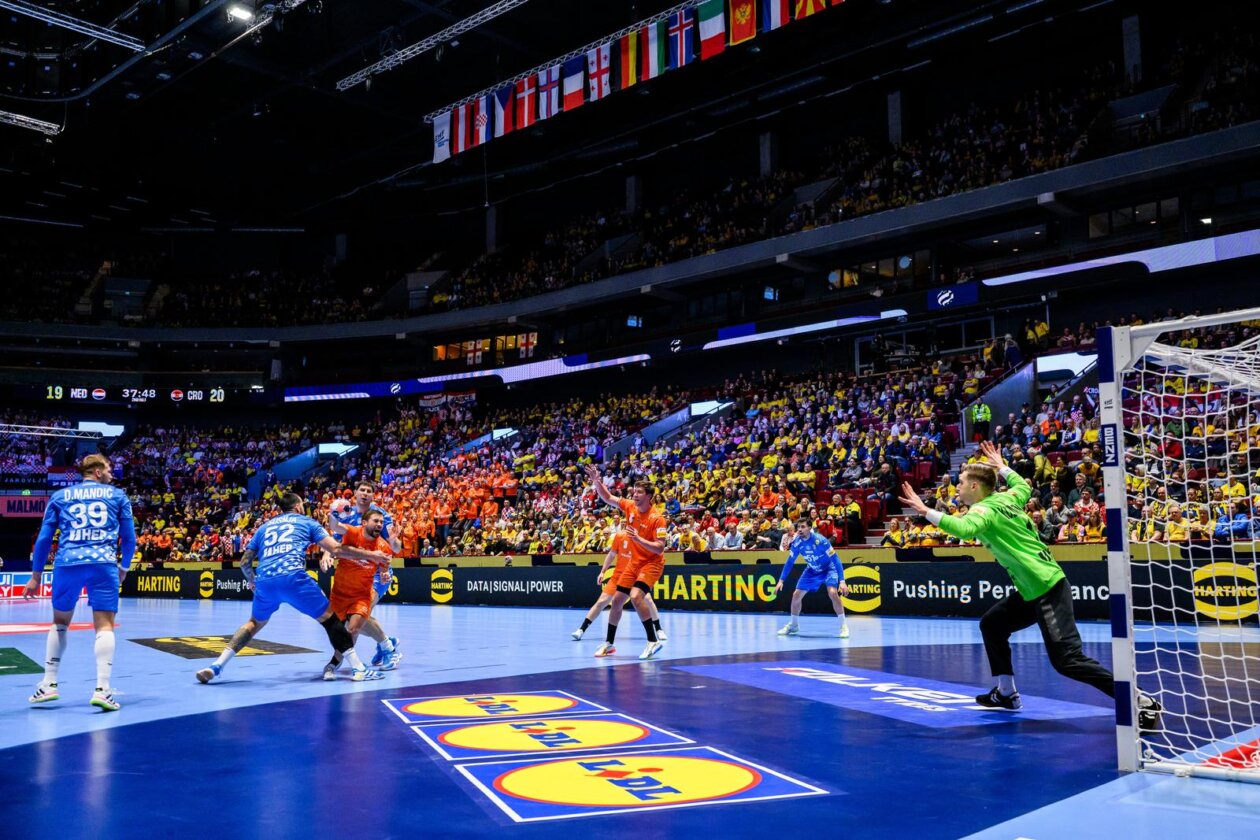 Malmö: EHF Europsko rukometno prvenstvo 2026., Hrvatska – Nizozemska