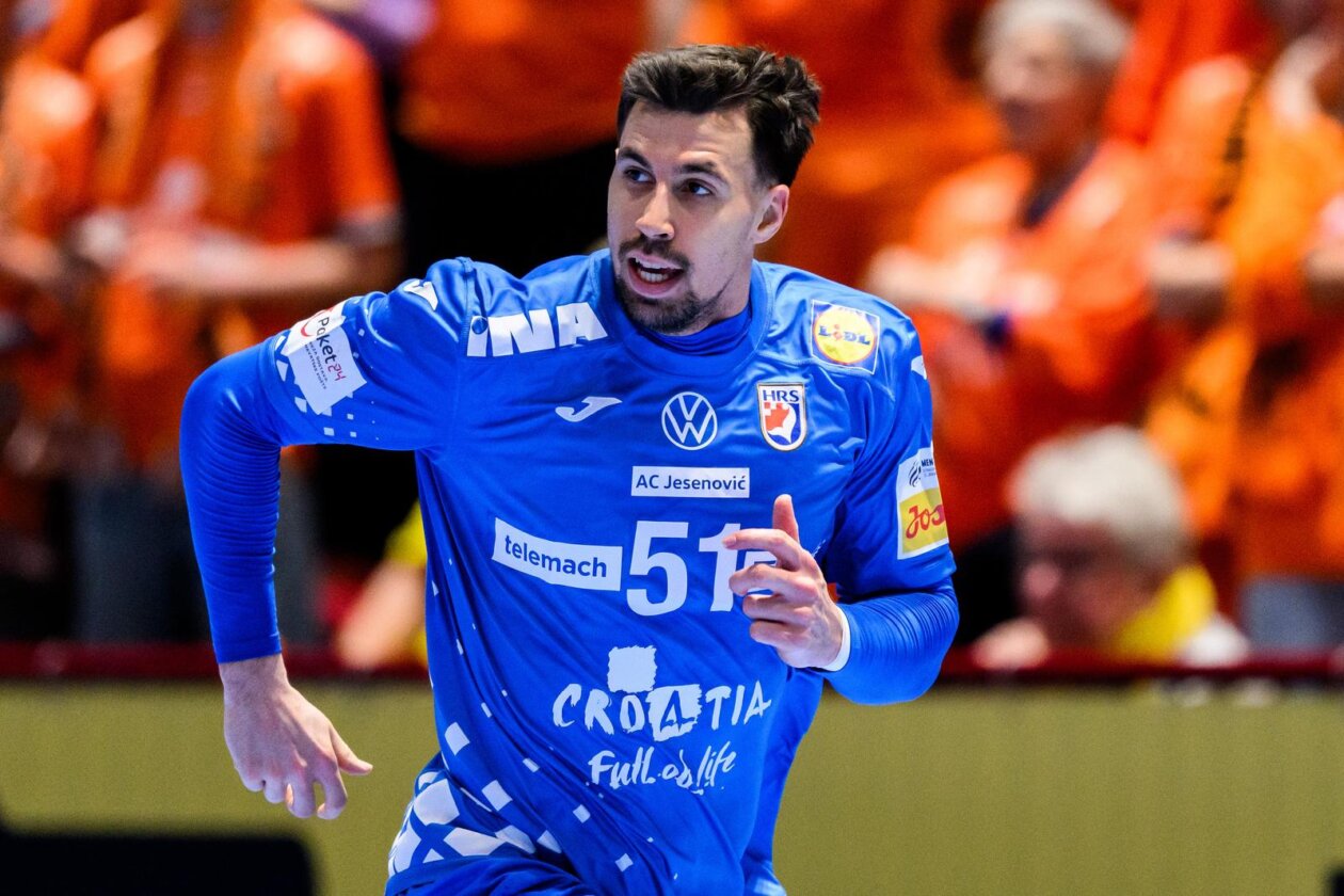 Malmö: EHF Europsko rukometno prvenstvo 2026., Hrvatska – Nizozemska