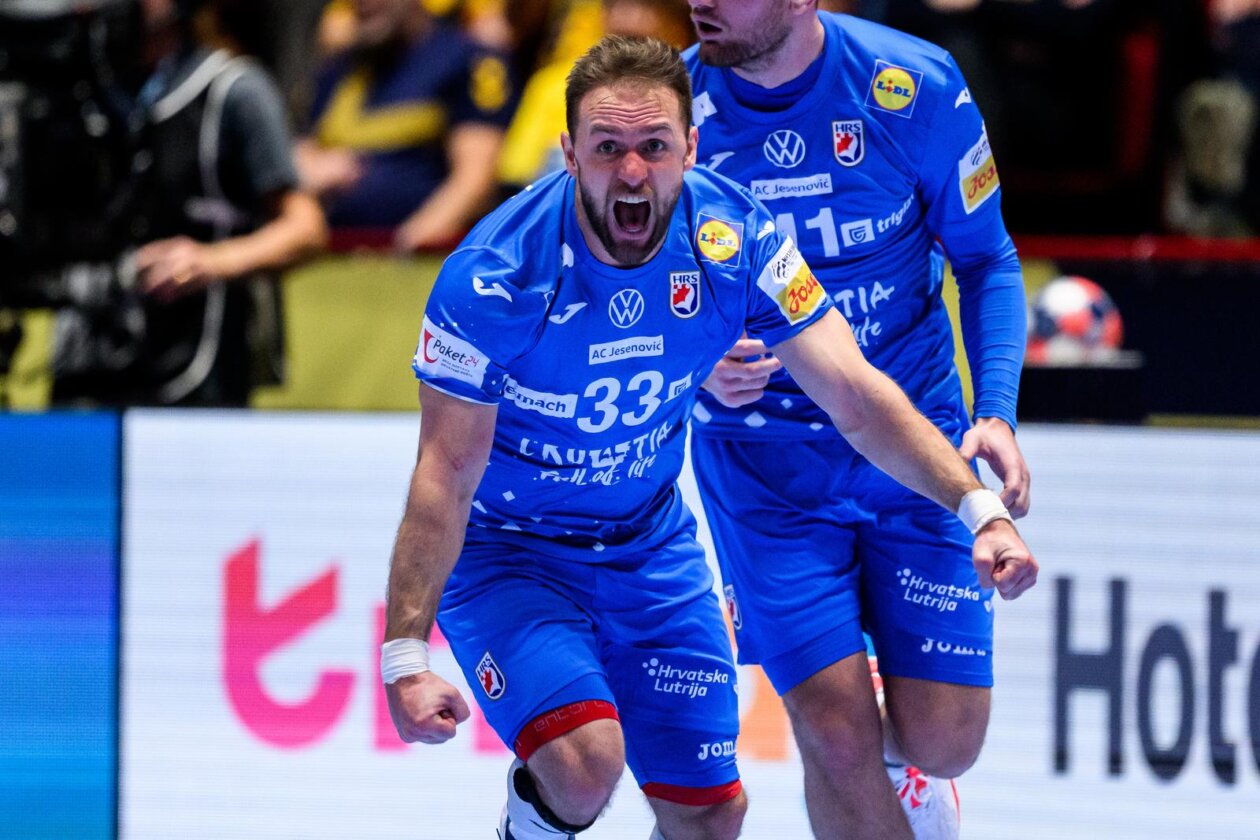 Malmö: EHF Europsko rukometno prvenstvo 2026., Hrvatska – Nizozemska