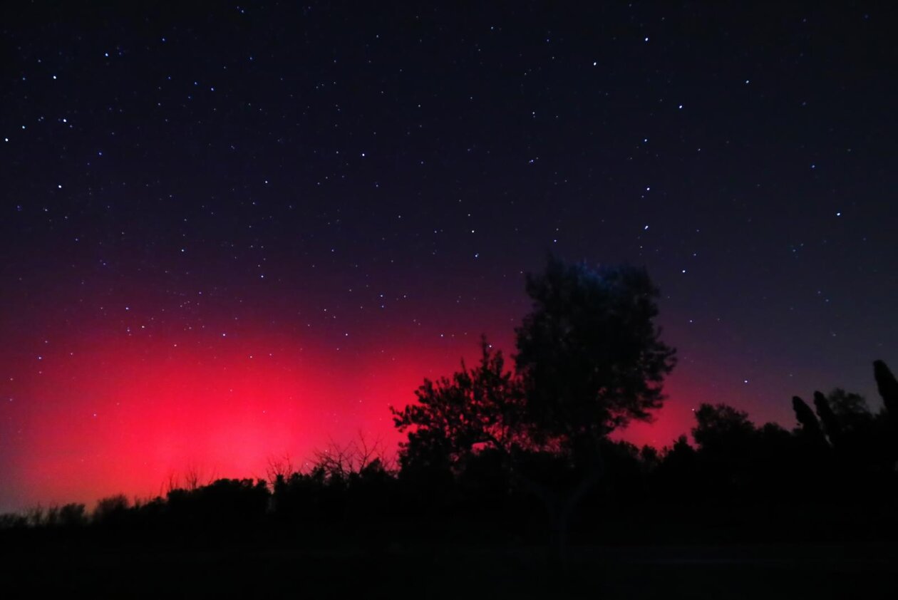 Bale: Aurora borealis vidljiva i na jugu Istre