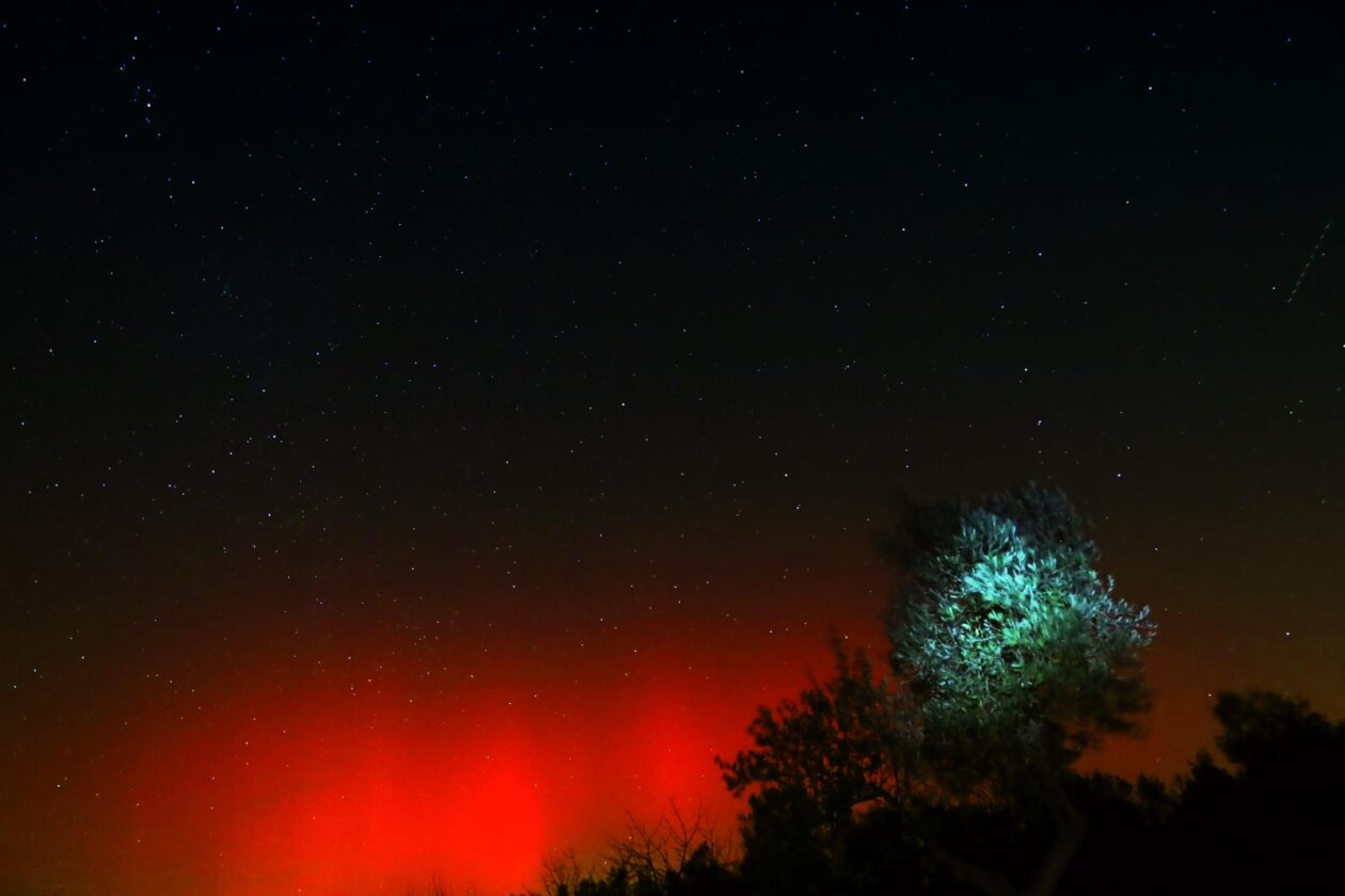 Bale: Aurora borealis vidljiva i na jugu Istre