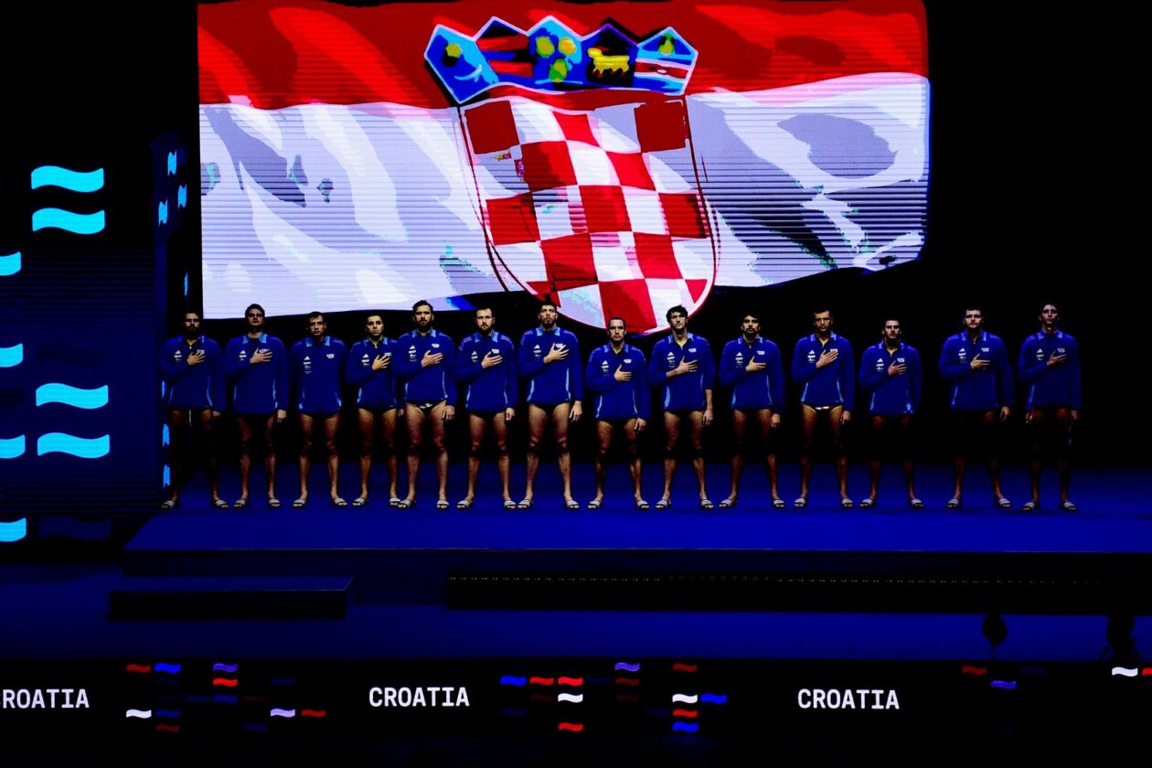 Beograd: Utakmica 3. kola druge faze EURA vaterpolista Hrvatska – Italija