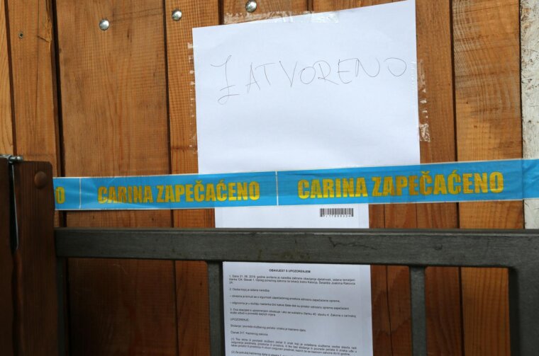 Rijeka: Zapečaćeni ugostiteljski objekt Kalorija