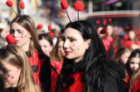 Rijeka: Tisuće maškara na Dječjem karnevalu.