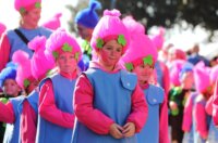 Rijeka: Tisuće maškara na Dječjem karnevalu.