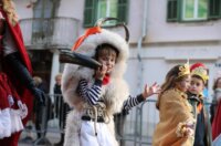 Rijeka: Tisuće maškara na Dječjem karnevalu.