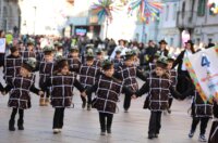 Rijeka: Tisuće maškara na Dječjem karnevalu.