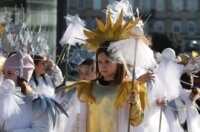 Rijeka: Tisuće maškara na Dječjem karnevalu.