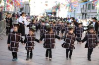 Rijeka: Tisuće maškara na Dječjem karnevalu.