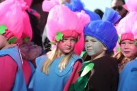 Rijeka: Tisuće maškara na Dječjem karnevalu.