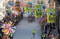 Rijeka: Tisuće maškara na Dječjem karnevalu.