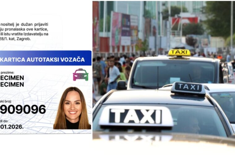 taksi kartica vozača