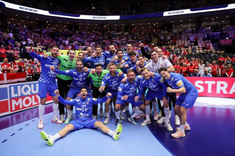 Rukometaši Hrvatske osvojili broncu na Europskom prvenstvu Rukometaši Hrvatske osvojili broncu na Europskom prvenstvu