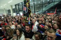 Doček brončanih rukometaša u Zračnoj luci Franjo Tuđman Doček brončanih rukometaša u Zračnoj luci Franjo Tuđman