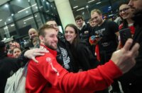 Doček brončanih rukometaša u Zračnoj luci Franjo Tuđman Doček brončanih rukometaša u Zračnoj luci Franjo Tuđman