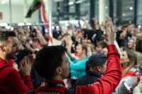 Doček brončanih rukometaša u Zračnoj luci Franjo Tuđman Doček brončanih rukometaša u Zračnoj luci Franjo Tuđman