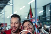 Doček brončanih rukometaša u Zračnoj luci Franjo Tuđman Doček brončanih rukometaša u Zračnoj luci Franjo Tuđman