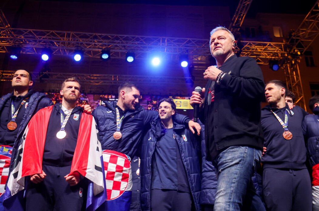Zagreb: Svečani doček rukometnih reprezentativaca nakon osvojene bronce na Europskom prvenstvu