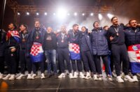 Zagreb: Svečani doček rukometnih reprezentativaca nakon osvojene bronce na Europskom prvenstvu