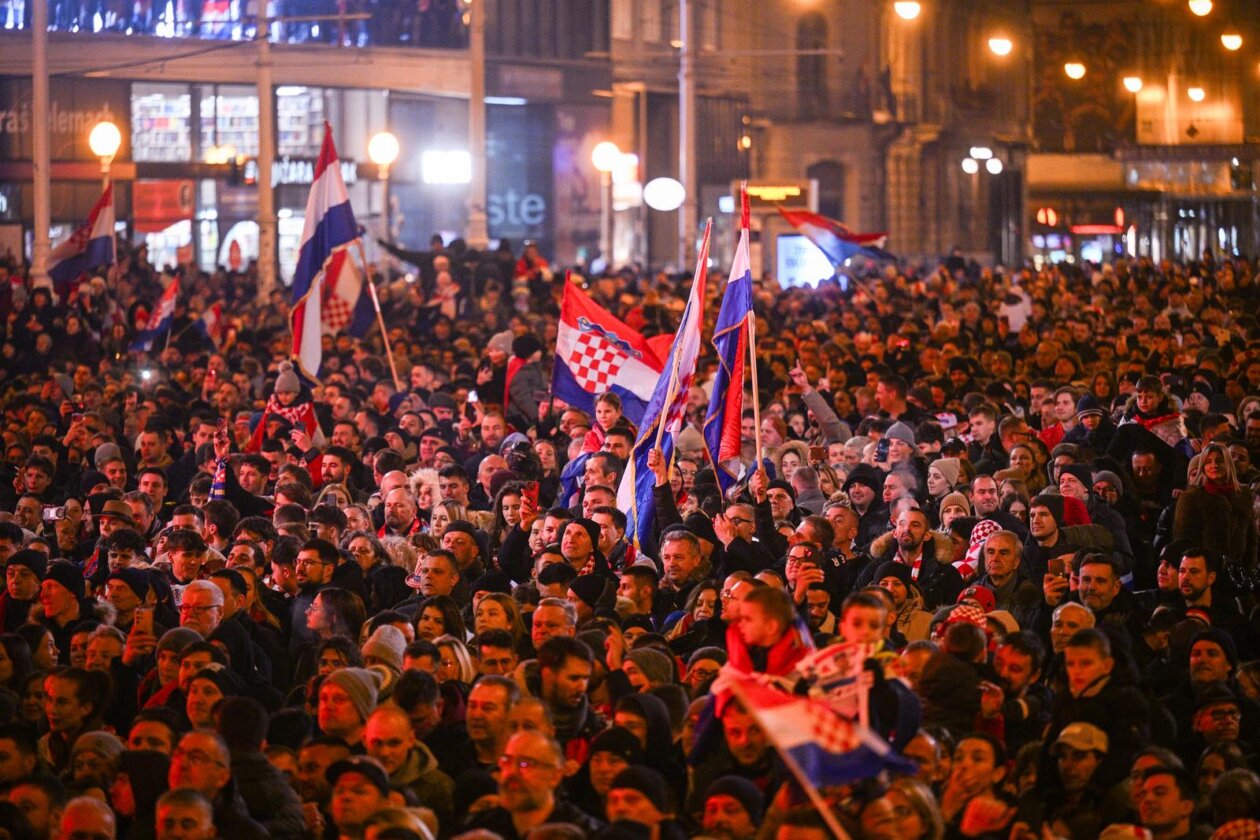 Zagreb: Svečani doček rukometnih reprezentativaca nakon osvojene bronce na Europskom prvenstvu