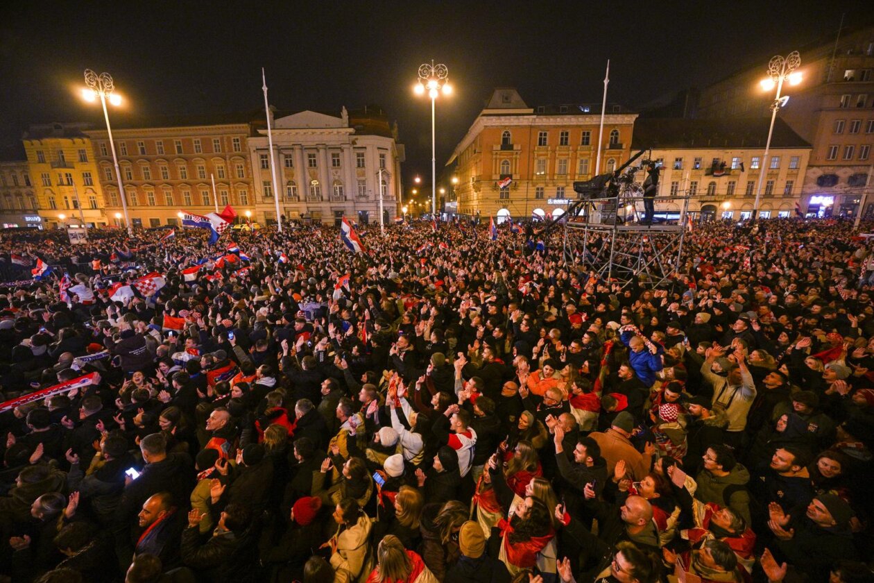 Zagreb: Svečani doček rukometnih reprezentativaca nakon osvojene bronce na Europskom prvenstvu
