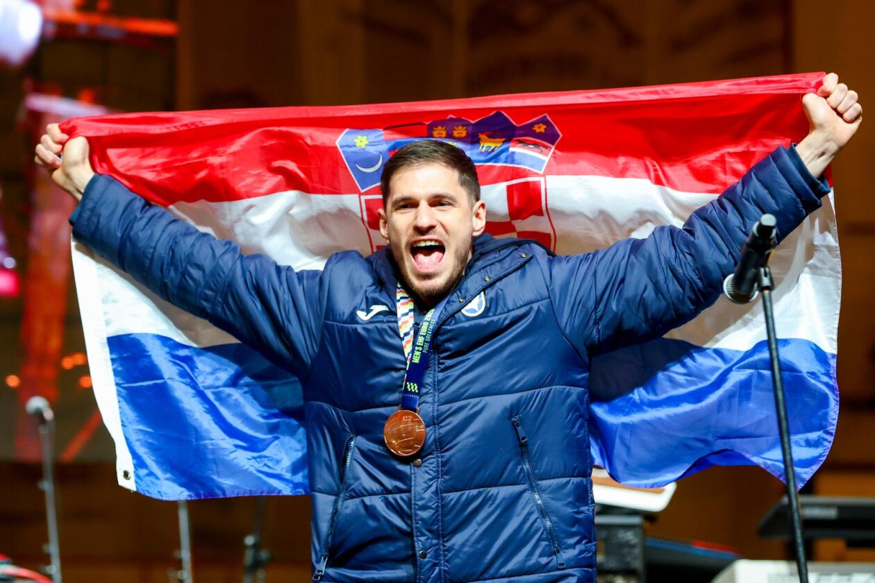 Zagreb: Svečani doček rukometnih reprezentativaca nakon osvojene bronce na Europskom prvenstvu