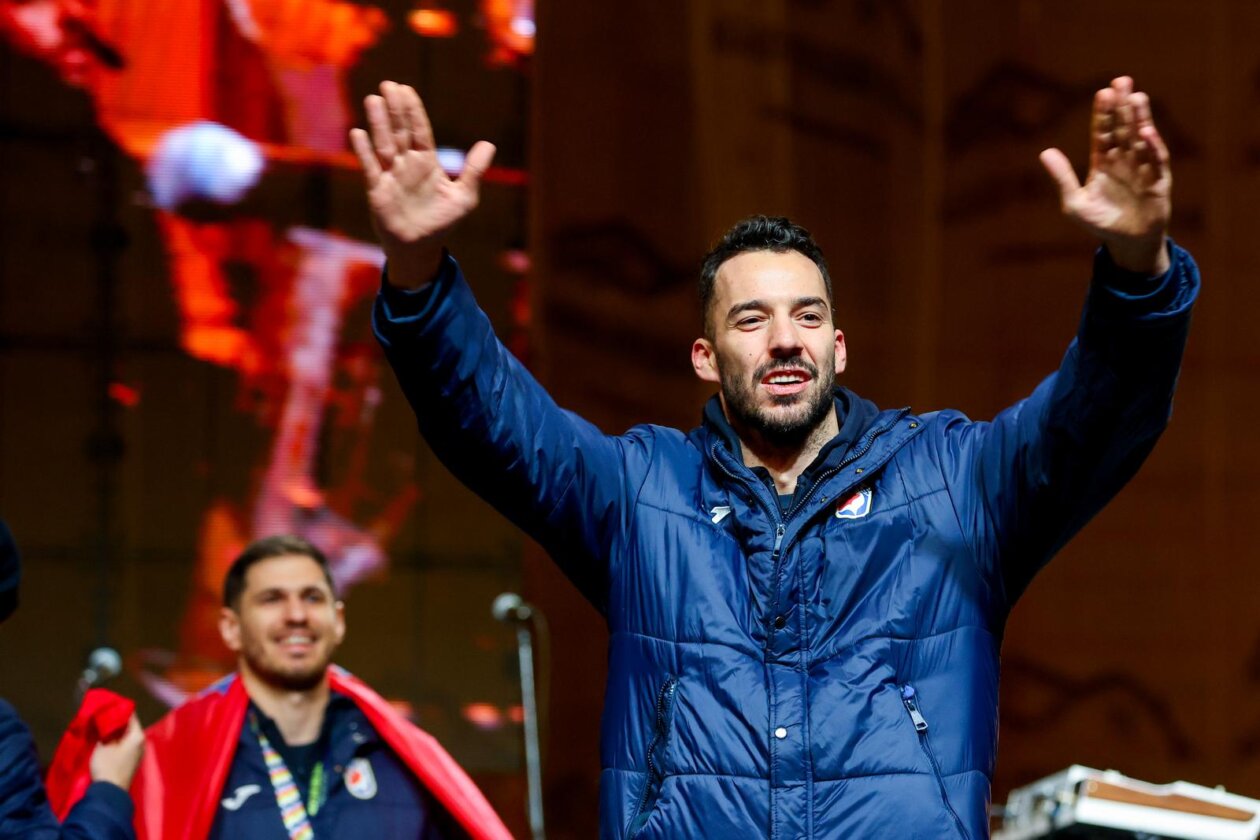 Zagreb: Svečani doček rukometnih reprezentativaca nakon osvojene bronce na Europskom prvenstvu