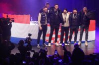 Rijeka: Doček za brončane rukometaše Tina Lučina, Verona Načinovića, Filipa Glavaša, Dinu Slavića