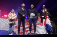 Rijeka: Doček za brončane rukometaše Tina Lučina, Verona Načinovića, Filipa Glavaša, Dinu Slavića