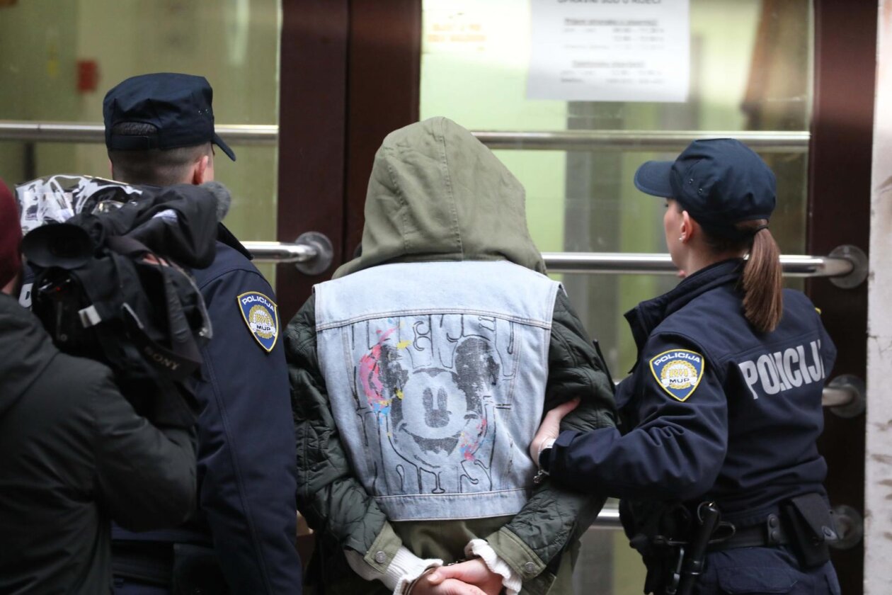 Rijeka: Privođenje osumnjičenih na ispitivanje u USKOK