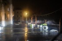 Kaštela: Ciklonalna plima poplavila rivu i okolne ulice