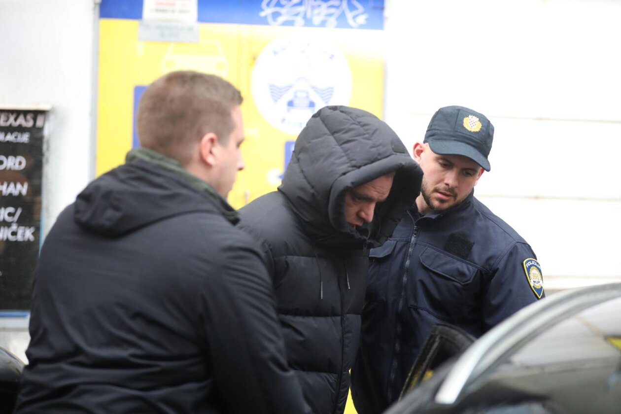 Rijeka: Privođenje Roberta Di Caprija i supruge Iris Kramarić