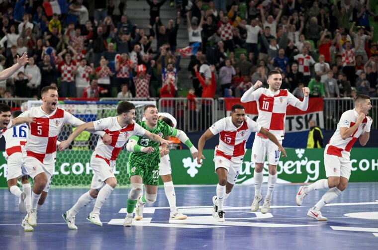 Hrvatska futsal reprezentacija  je  na Europskom prvenstvu osvojila povijesnu brončanu medalju